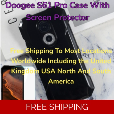 Doogee S61 Pro Case With Screen Protector